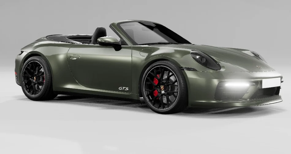 دانلود مود Porsche 911 992 بازی BeamNG.Drive ورژن 0.37