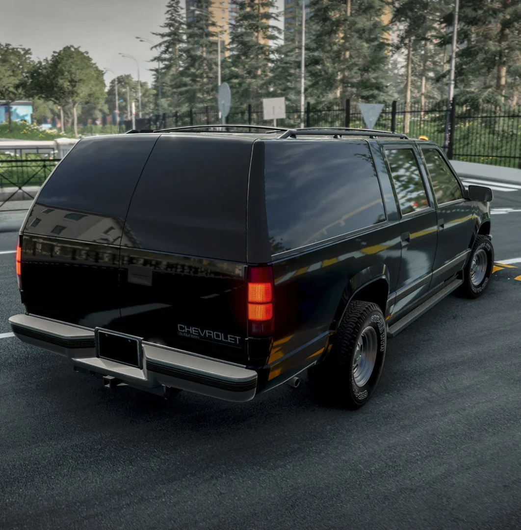 دانلود مود chevrolet suburban 1995 بازی BeamNG.Drive ورژن 0.37