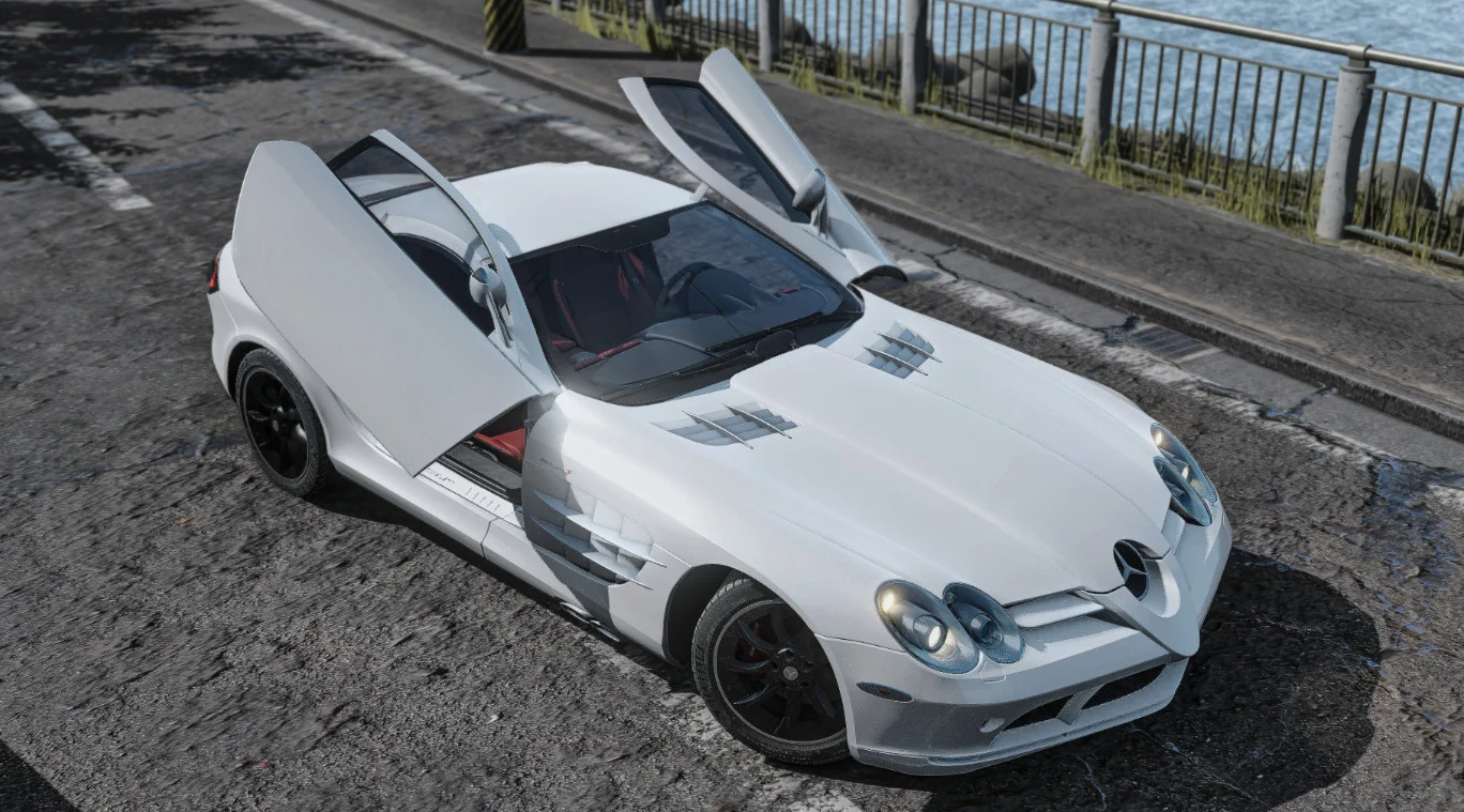 دانلود مود Mercedes-Benz SLR McLaren بازی BeamNG.Drive ورژن 0.37