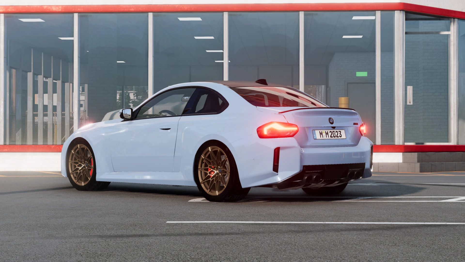 دانلود مود BMW 2 Series G87 بازی BeamNG.Drive ورژن 0.37