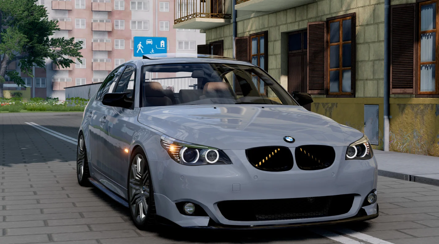 دانلود مود BMW E60/E61 5 Series بازی BeamNG.Drive ورژن 0.37