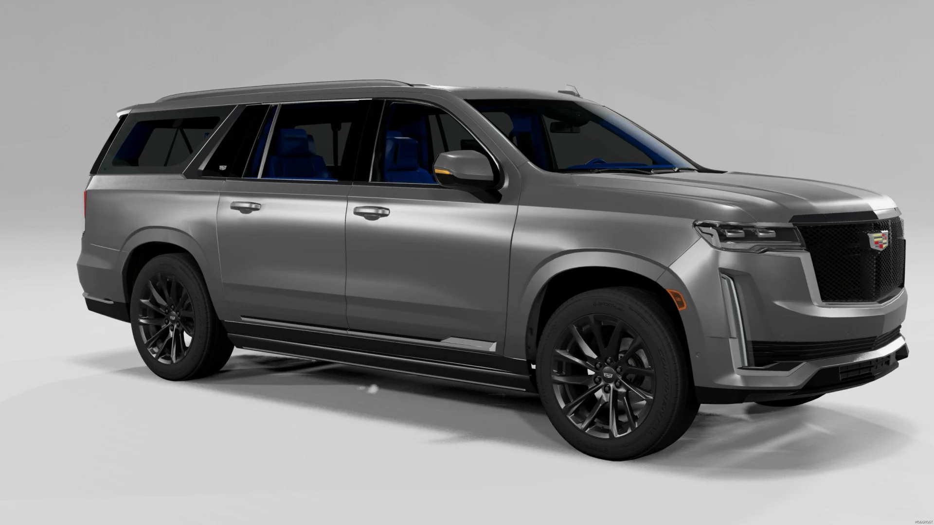 دانلود مود Cadillac Escalade ESV 2023 بازی BeamNG.Drive ورژن 0.38