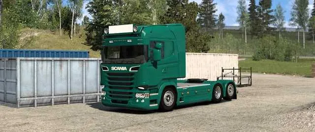 دانلود مود Chassis and Accessory برای Scania PGR برای یورو تراک 2 ورژن 1.57