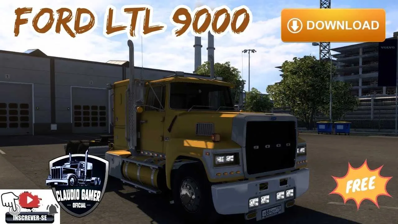 دانلود مود Ford LTL 9000 برای یورو تراک 2 ورژن 1.57