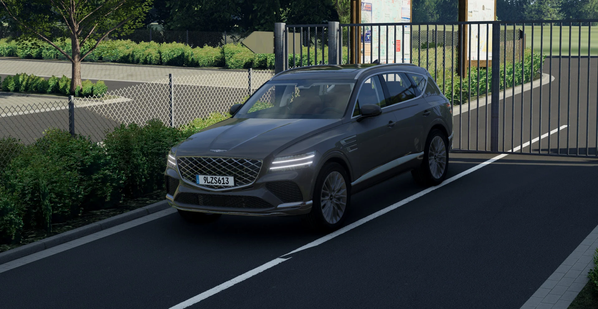 دانلود مود Genesis GV80 بازی BeamNG.Drive ورژن 0.38