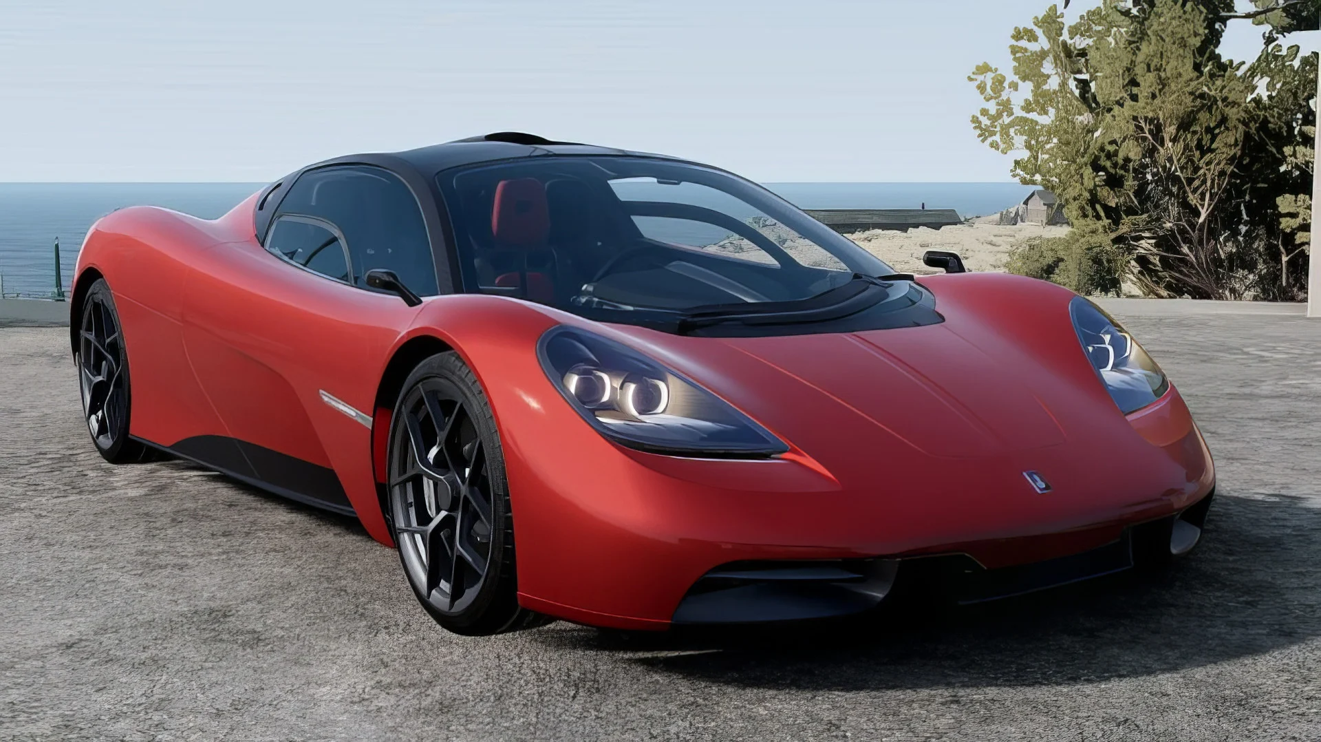 دانلود مود Gordon Murray Automotive T.50 بازی BeamNG.Drive ورژن 0.37
