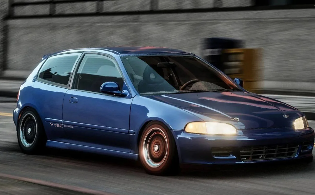 دانلود مود Honda Civic EG6 بازی BeamNG.Drive ورژن 0.38