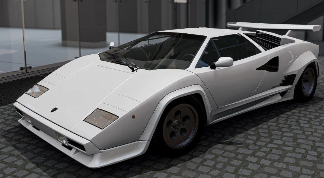 دانلود مود Lamborghini Countach بازی BeamNG.Drive ورژن 0.38