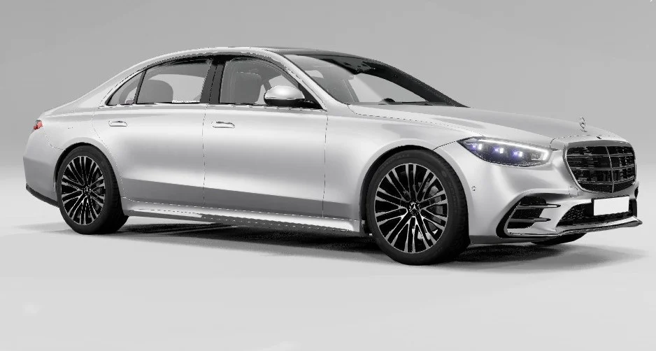 دانلود مود Mercedes w223 2022 بازی BeamNG.Drive ورژن 0.37