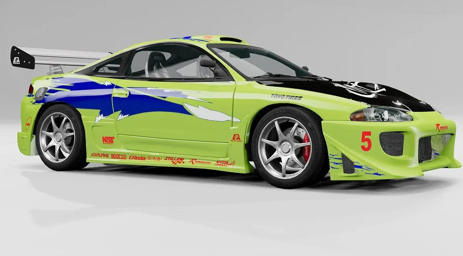دانلود مود Mitsubishi Eclipse (1995) بازی BeamNG.Drive ورژن 0.37 8 دانلود مود Mitsubishi Eclipse (1995) بازی BeamNG.Drive ورژن 0.37