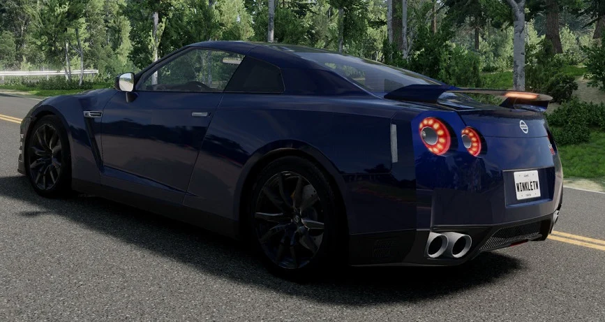 دانلود مود Nissan GTR R35 بازی BeamNG.Drive ورژن 0.37