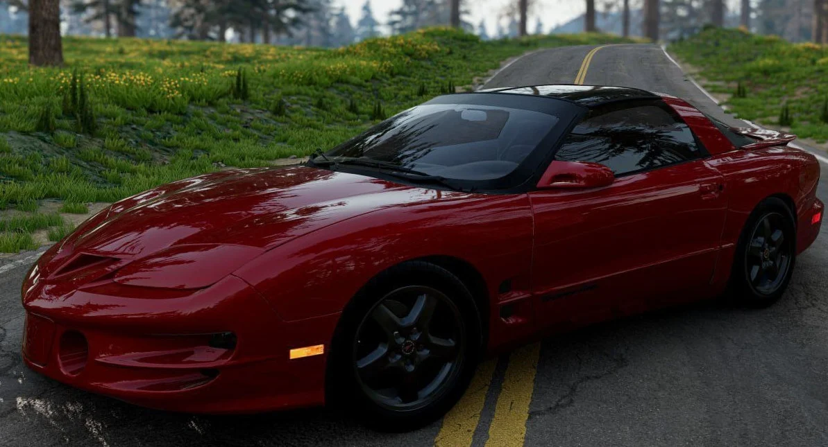 دانلود مود Pontiac Firebird بازی BeamNG.Drive ورژن 0.38