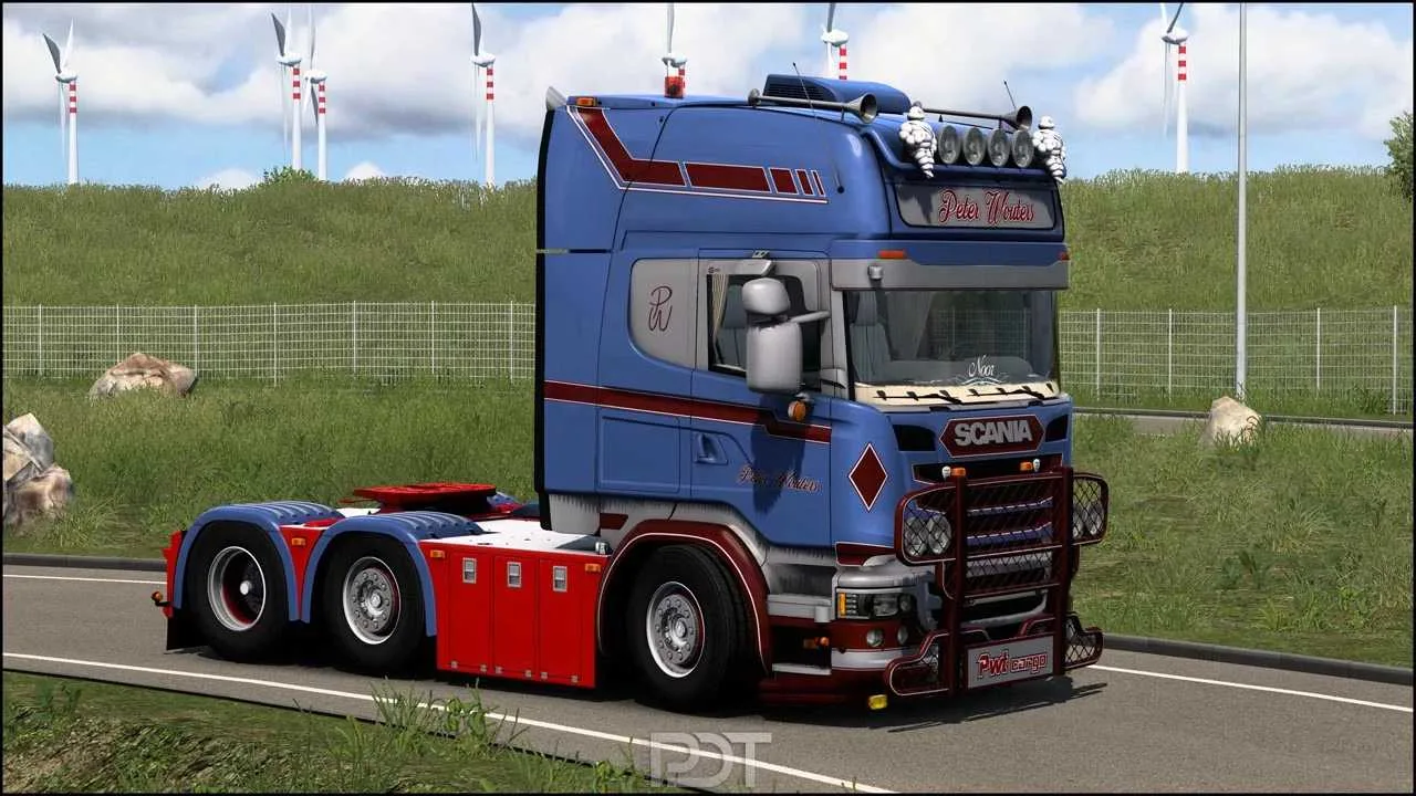 دانلود مود Scania R5200 برای یورو تراک 2 ورژن 1.57