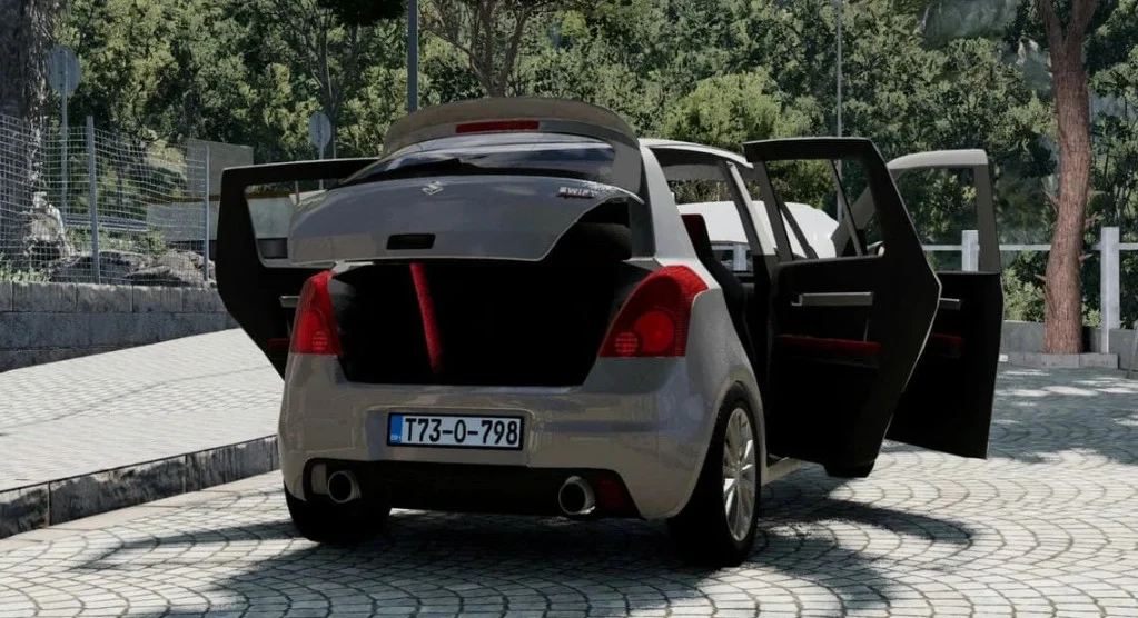 دانلود مود Suzuki Swift بازی BeamNG.Drive ورژن 0.38