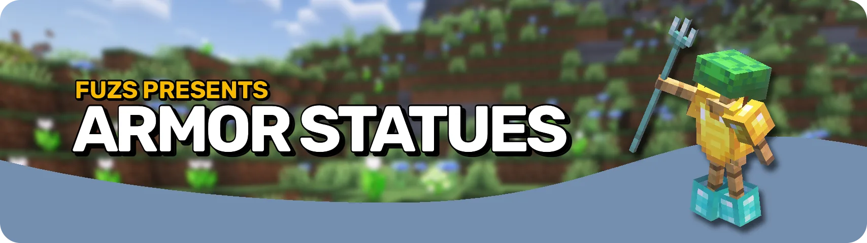 مود Armor Statues برای ماینکرفت 1.21.1
