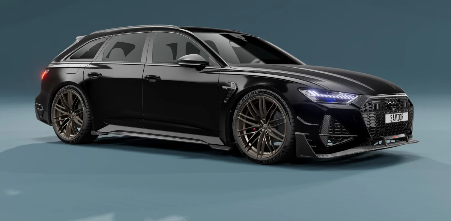 مود Audi RS6 بازی BeamNG.Drive ورژن 0.38