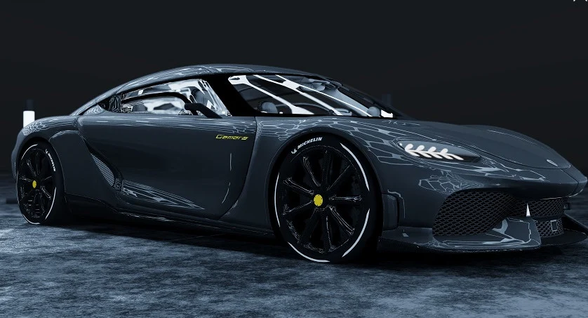 مود KOENIGSEGG GEMERA 2021 بازی BeamNG.Drive ورژن 0.37