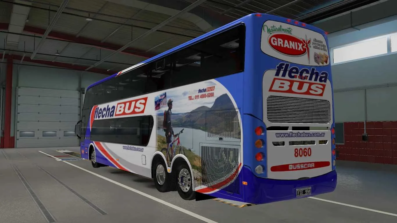 دانلود مود Busscar Panoramico برای یورو تراک 2 ورژن 1.57