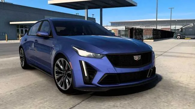 دانلود مود Cadillac CT5-V Black Wing برای یورو تراک 2 ورژن 1.57 1 دانلود مود Cadillac CT5-V Black Wing برای یورو تراک 2 ورژن 1.57