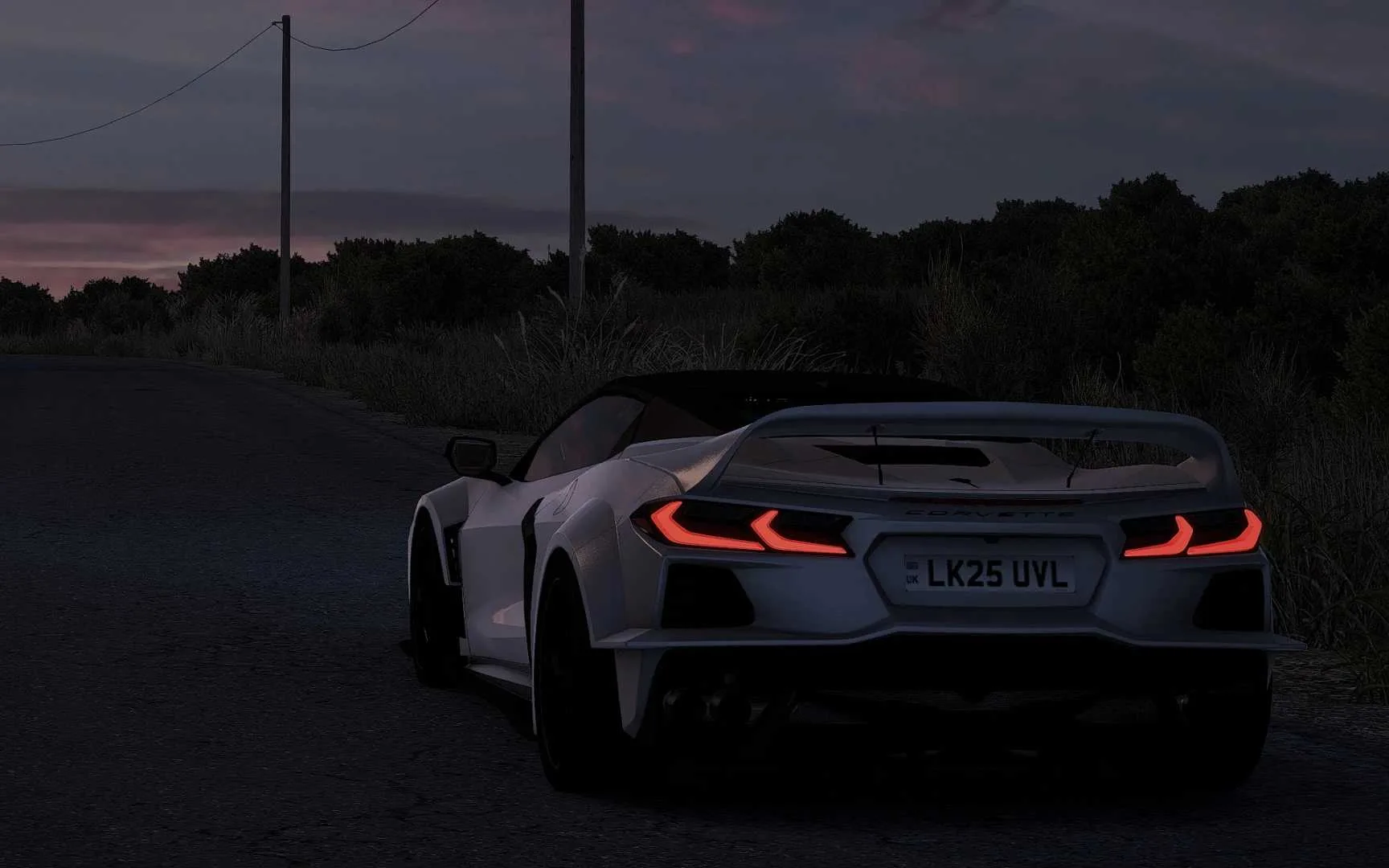 دانلود مود Chevrolet Corvette C8 برای یورو تراک 2 ورژن 1.57