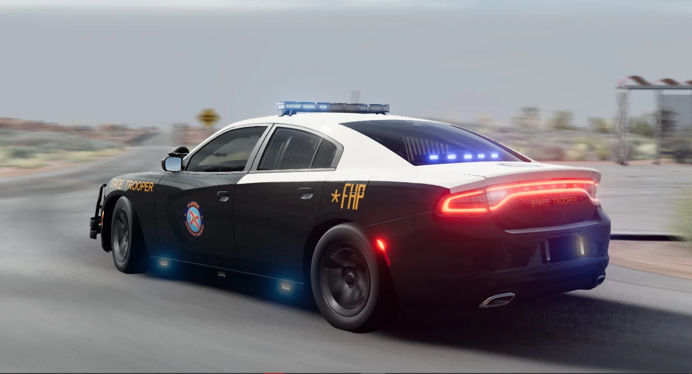 دانلود مود Dodge Charger بازی BeamNG.Drive ورژن 0.38