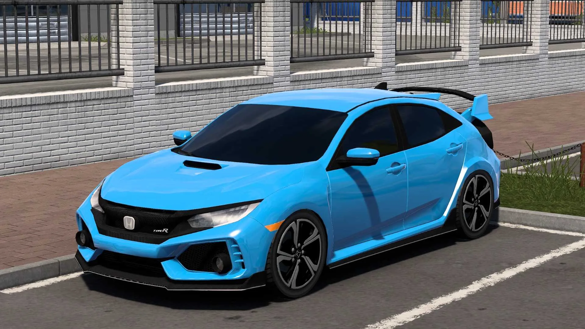 دانلود مود Honda Civic FC5 برای یورو تراک 2 ورژن 1.57