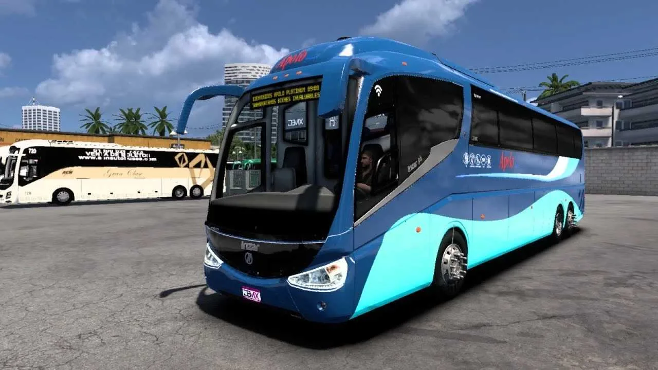 دانلود مود IRIZAR i8 DBMX Lite برای یورو تراک 2 ورژن 1.57