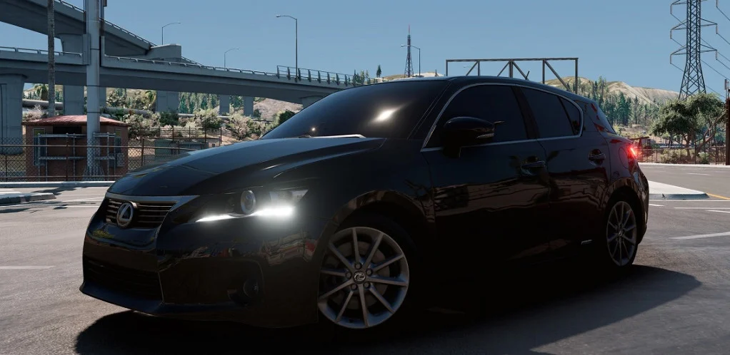 دانلود مود Lexus CT200H بازی BeamNG.Drive ورژن 0.38