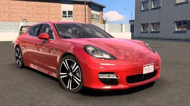 دانلود مود Porsche Panamera Turbo 970 برای یورو تراک 2 ورژن 1.57