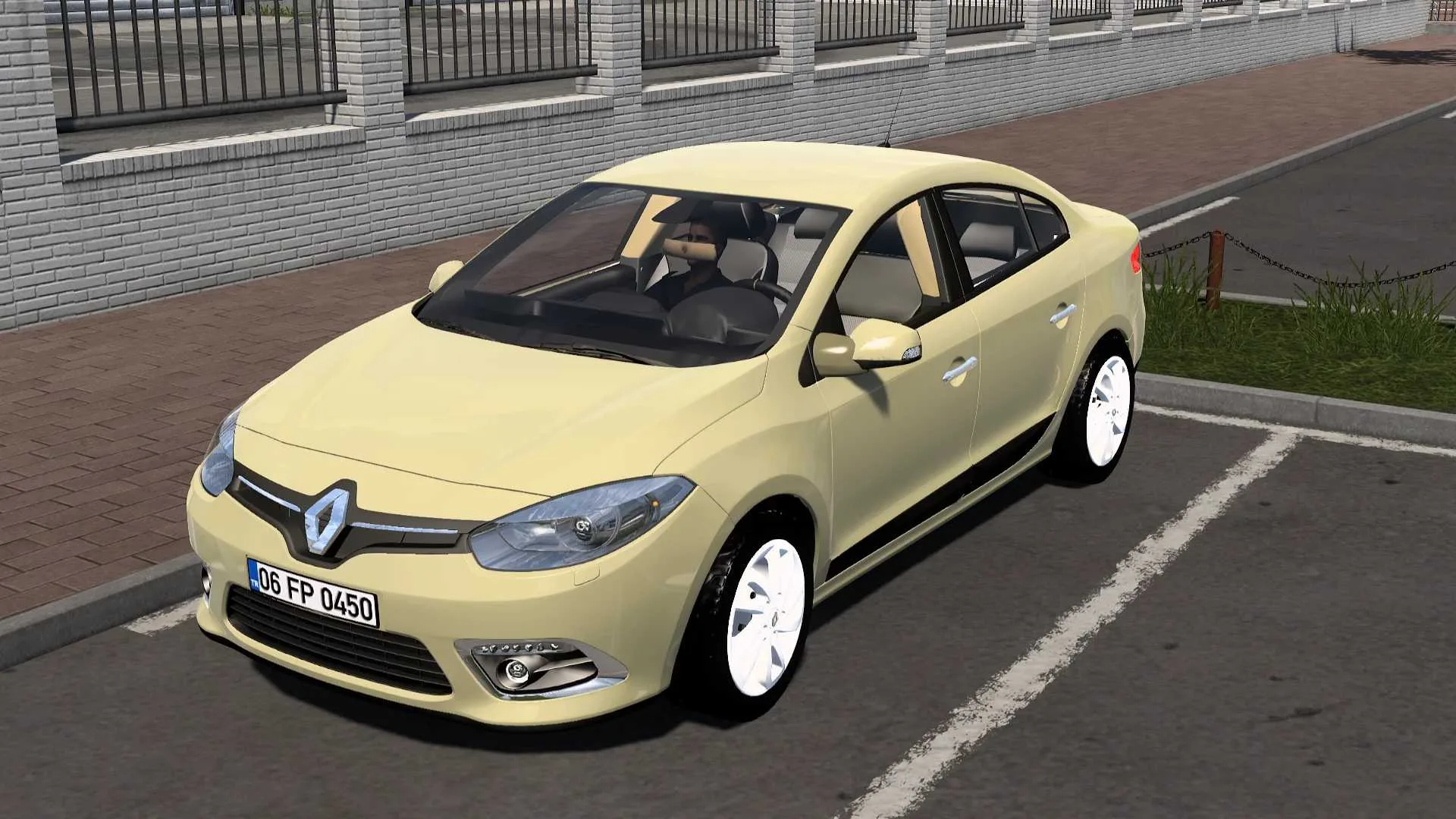 دانلود مود Renault Fluence برای یورو تراک 2 ورژن 1.57