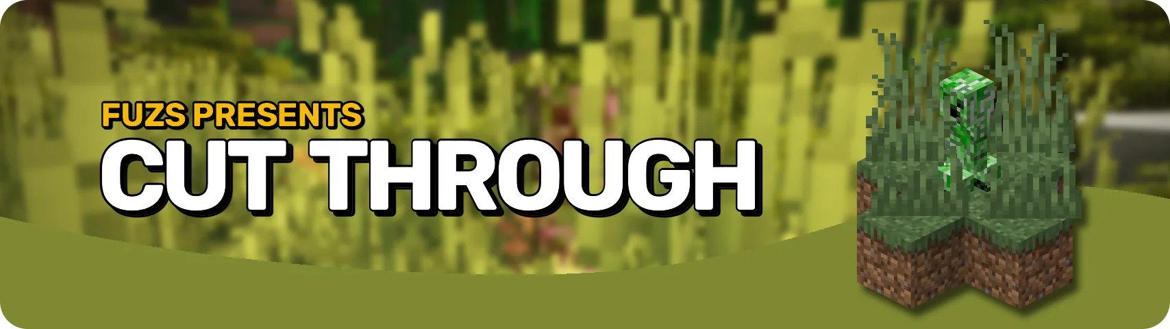 مود Cut Through برای ماینکرفت 1.21.1 5 مود Cut Through برای ماینکرفت 1.21.1