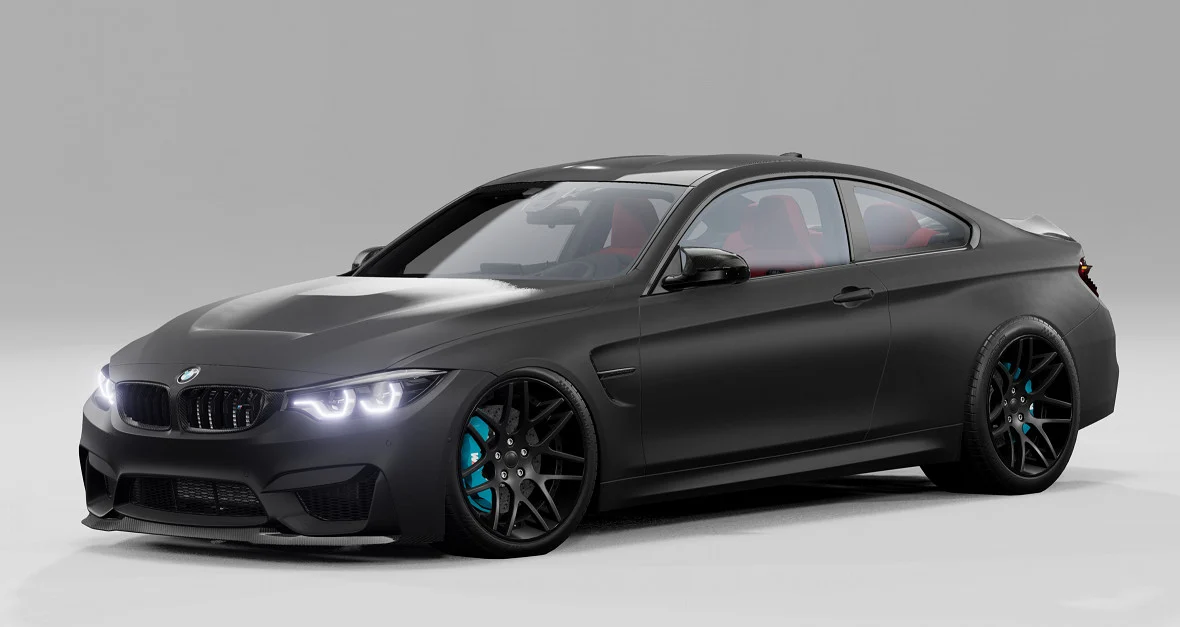 دانلود مود BMW M4 2020 بازی BeamNG.Drive ورژن 0.38