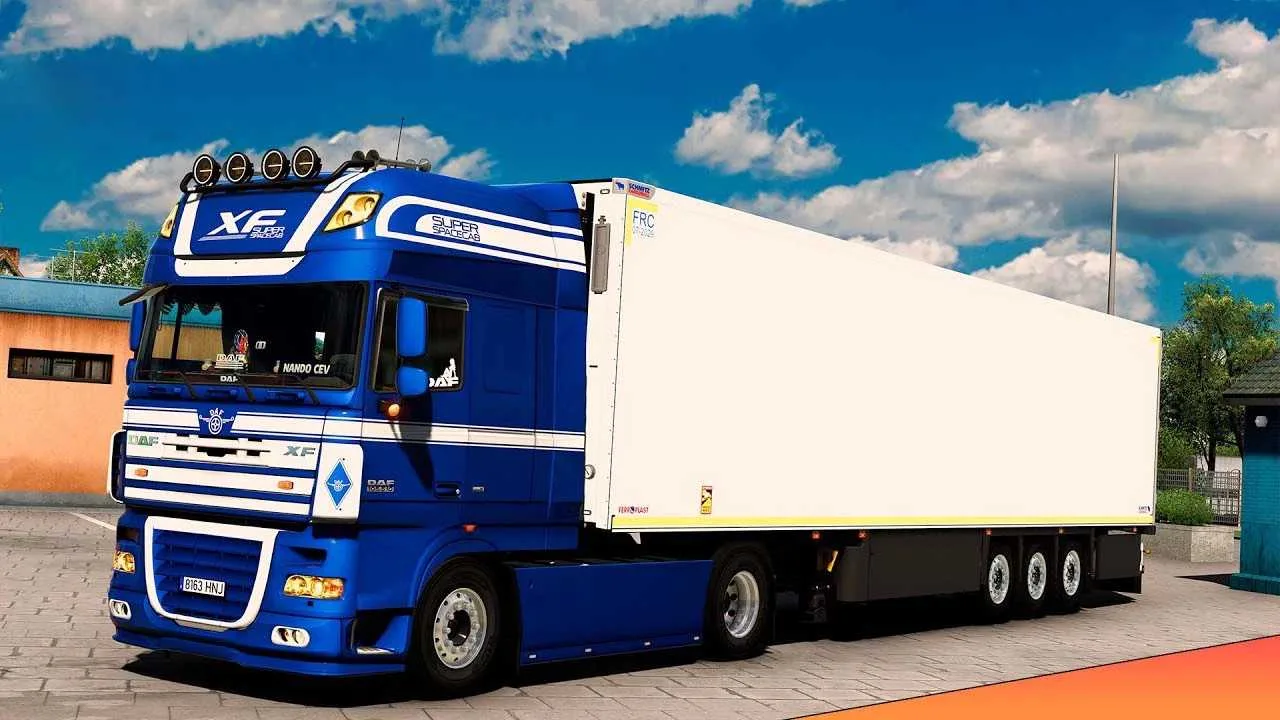 دانلود مود DAF XF 105 برای یورو تراک 2 ورژن 1.57