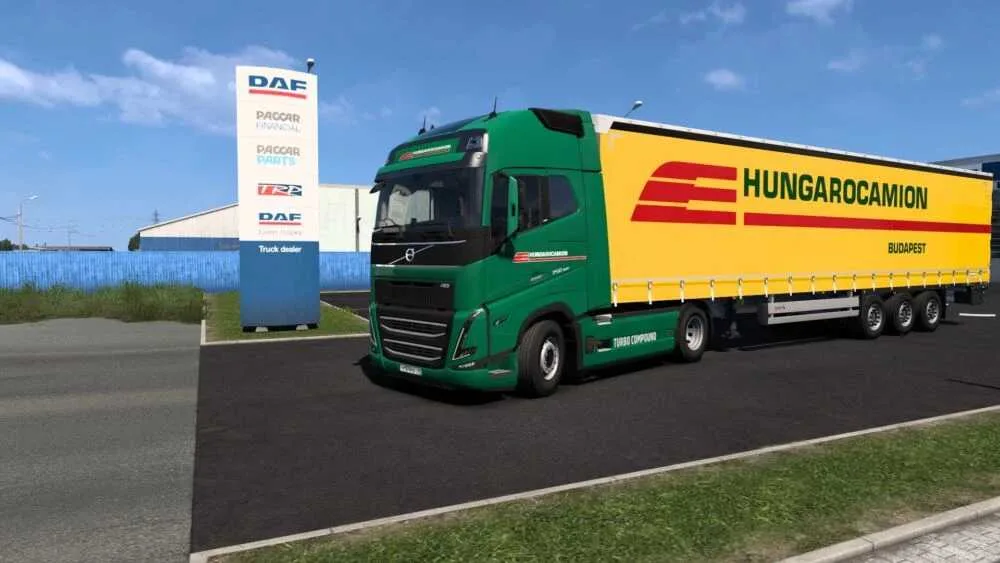 دانلود مود Hungarocamion Combo Skin برای یورو تراک 2 ورژن 1.57