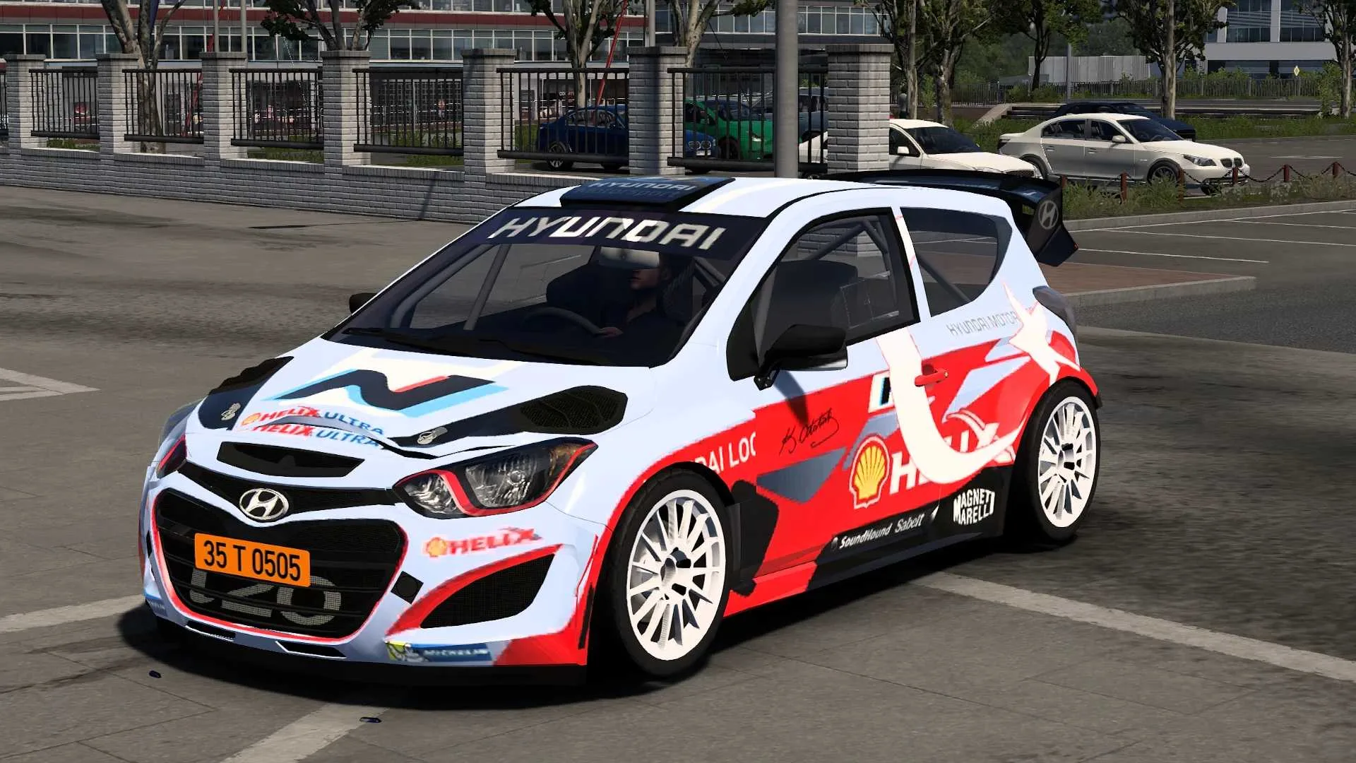 دانلود مود Hyundai i20 WRC برای یورو تراک 2 ورژن 1.57