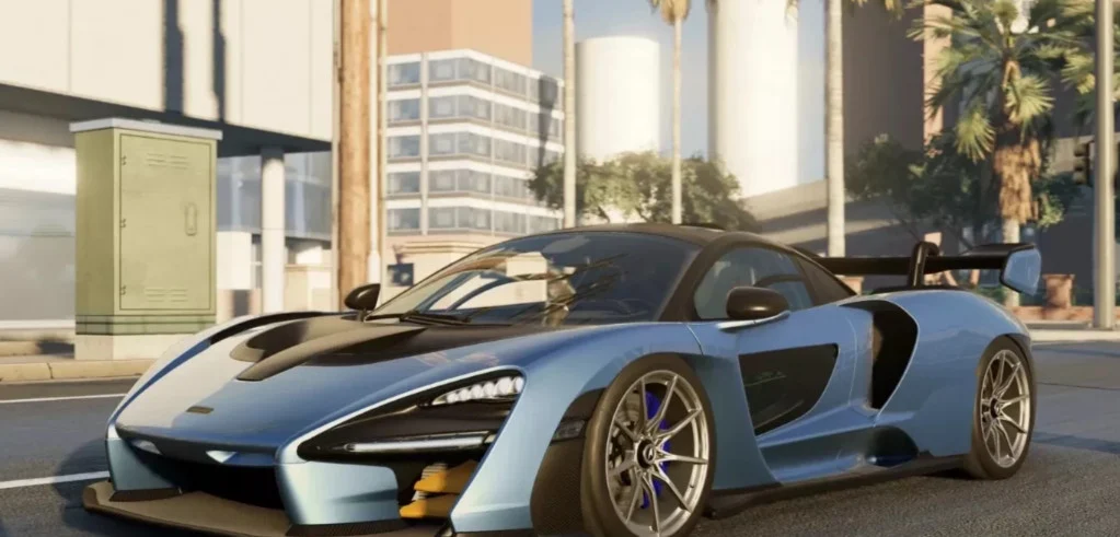 دانلود مود McLaren Senna بازی BeamNG.Drive ورژن 0.38