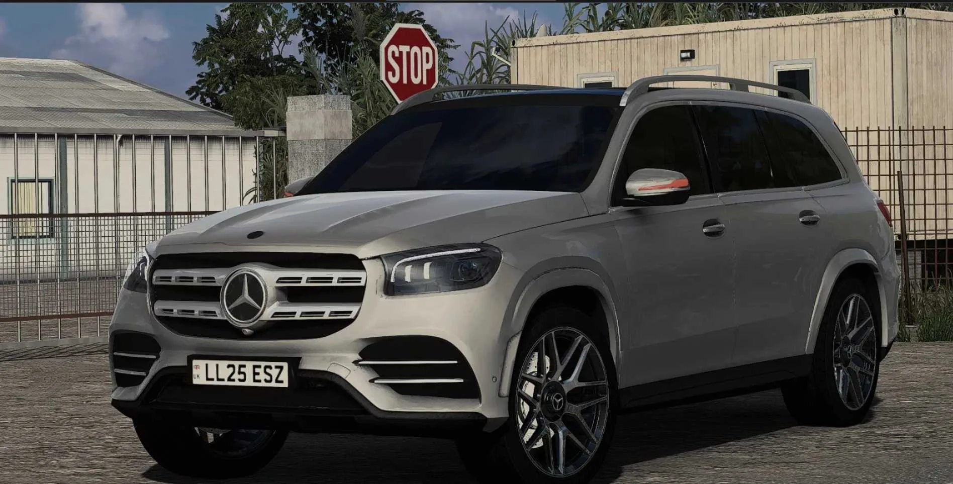 دانلود مود Mercedes-Benz X167 برای یورو تراک 2 ورژن 1.57