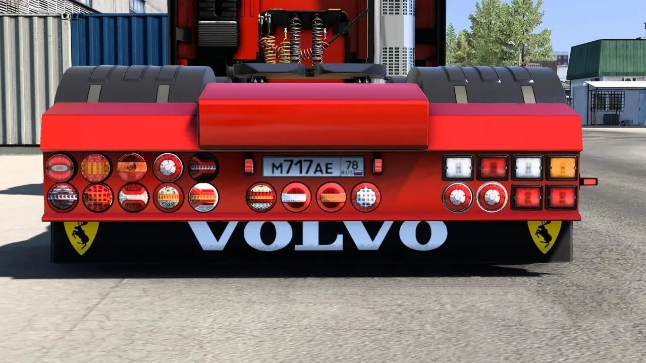 دانلود مود Rear Lights Pack برای یورو تراک 2 ورژن 1.57