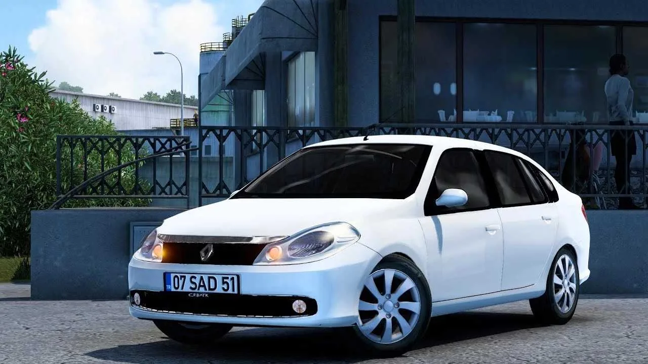 دانلود مود Renault Symbol برای یورو تراک 2 ورژن 1.57
