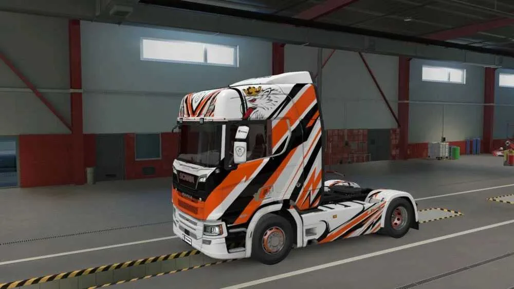 دانلود مود Scania R Skin برای یورو تراک 2 ورژن 1.57