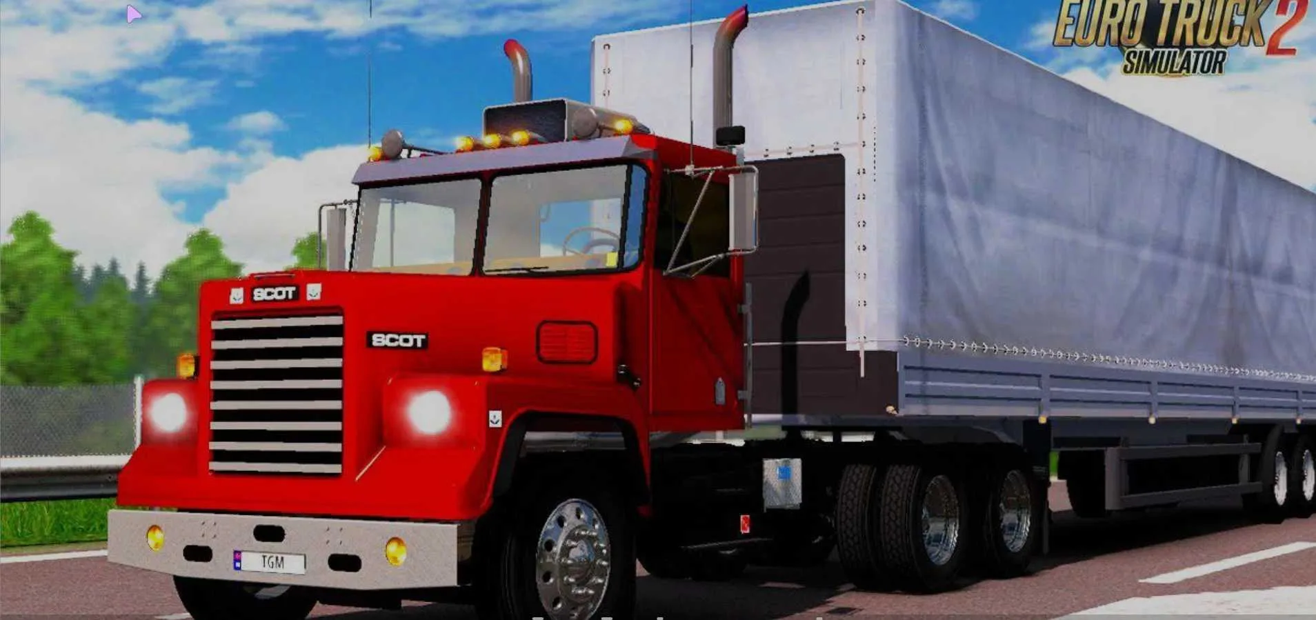 دانلود مود Scot A2HD برای یورو تراک 2 ورژن 1.57