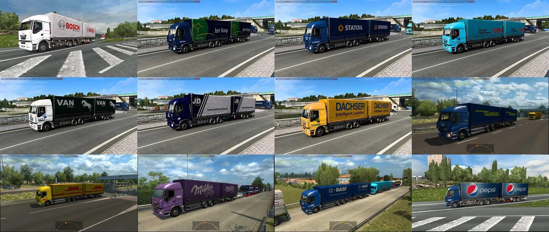دانلود مود Tandem Traffic Pack برای یورو تراک 2 ورژن 1.57 9 دانلود مود Tandem Traffic Pack برای یورو تراک 2 ورژن 1.57