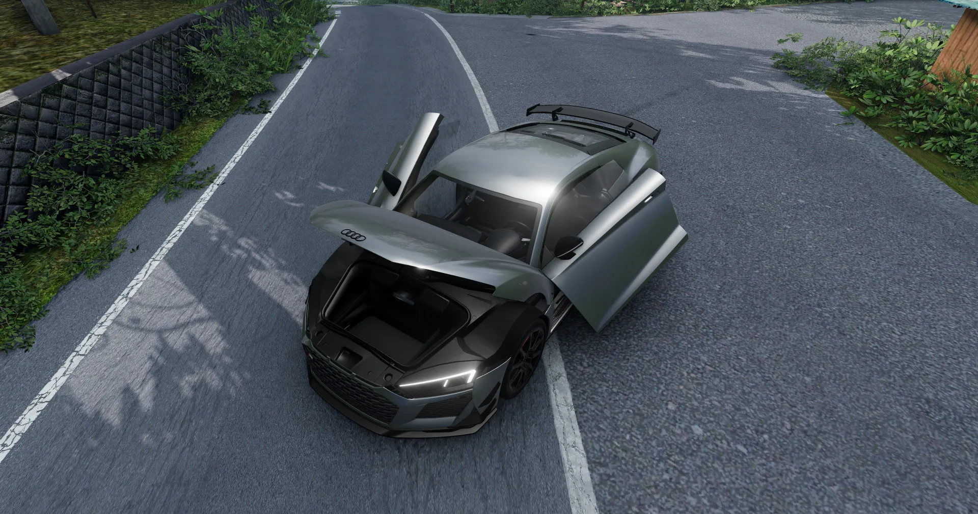 دانلود مود Audi R8 V10 UKBEAMNG FIX بازی BeamNG.Drive ورژن 0.38