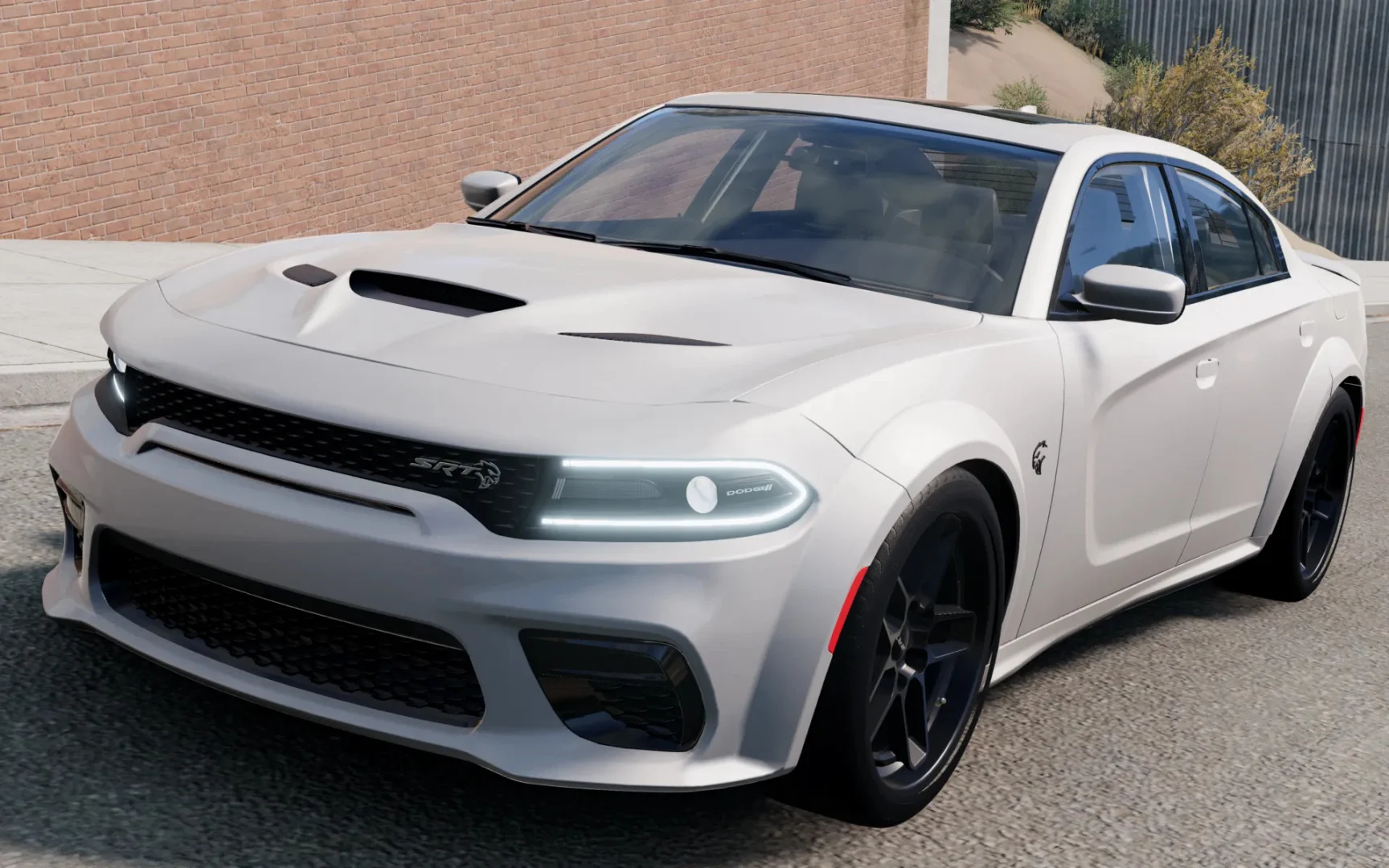 دانلود مود 2020 Dodge Charger Hellcat Widebody V2 بازی BeamNG.Drive ورژن 0.38