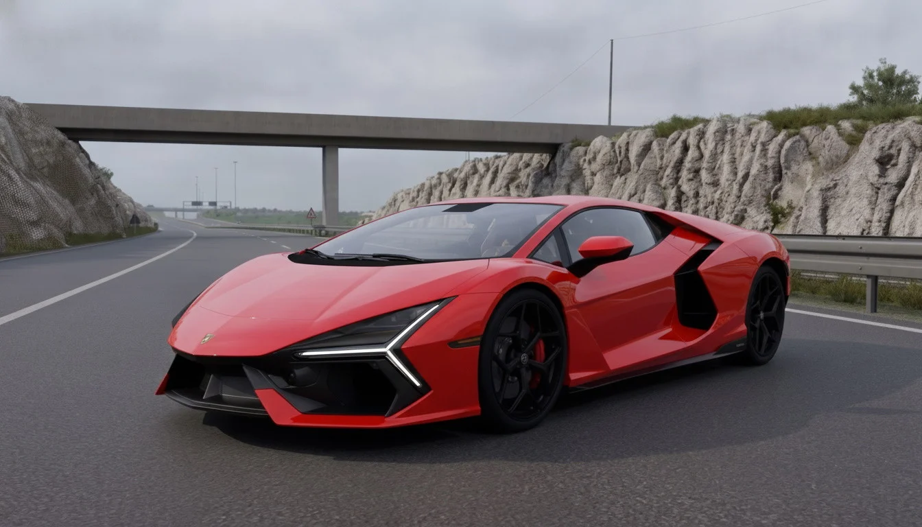 دانلود مود Lamborghini Revuelto 2025  برای یورو تراک 2 ورژن 1.60