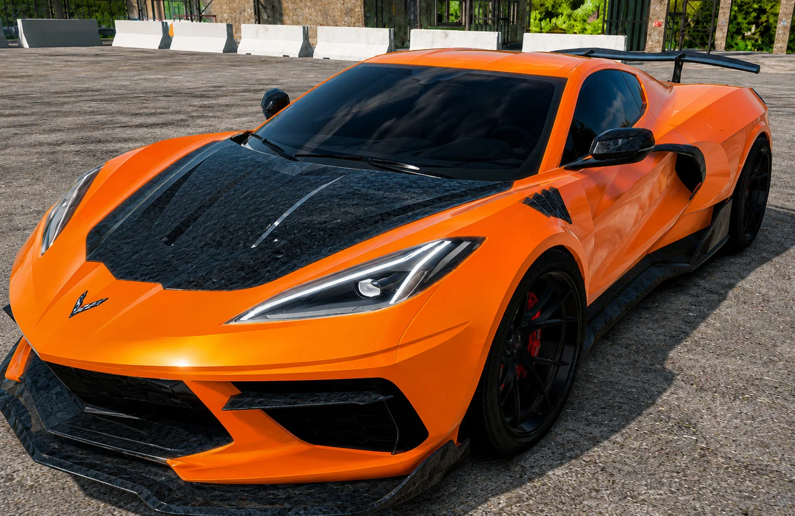 دانلود مود Chevrolet Corvette (C8) 2023 بازی BeamNG.Drive ورژن