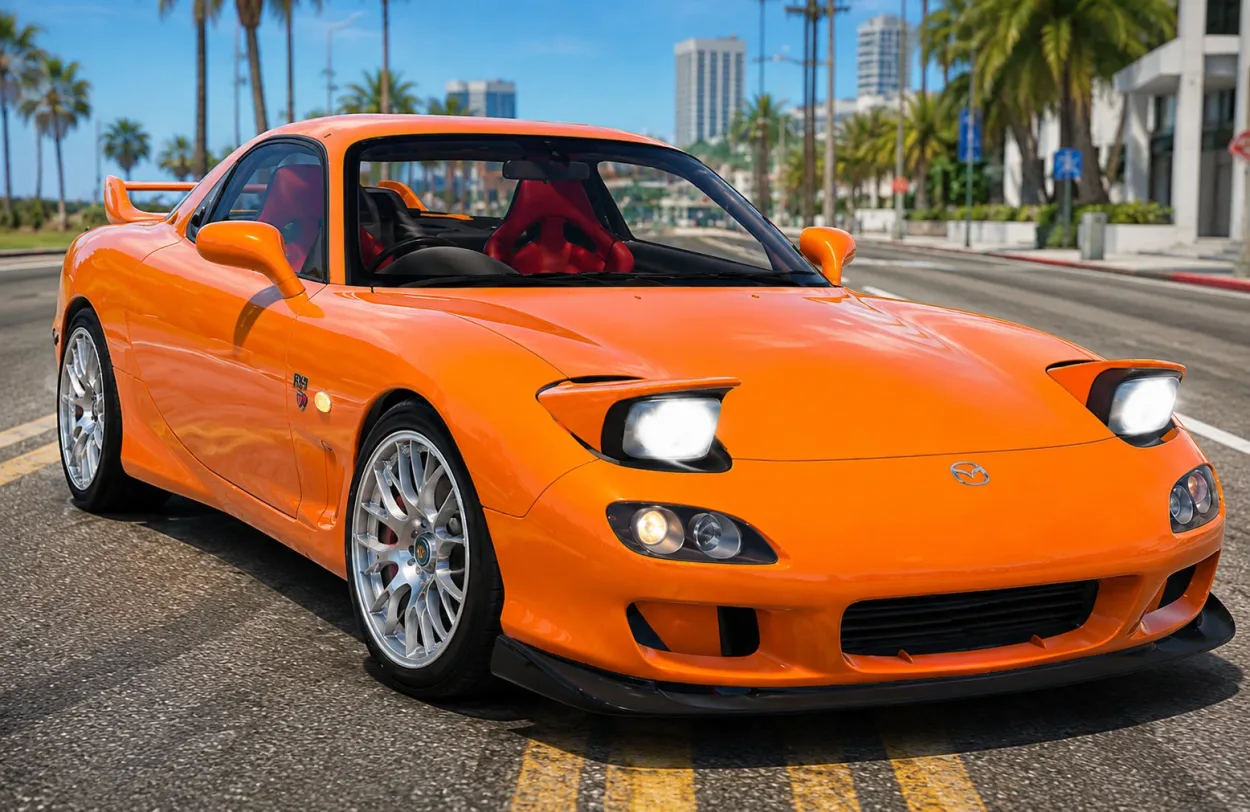 دانلود مود Mazda RX-7 Sport 2003   بازی BeamNG.Drive ورژن 0.38