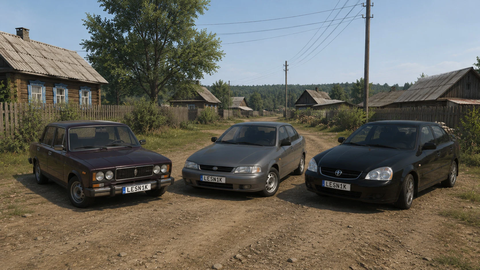 دانلود مود RussianVehicle Pack – VAZ 2106, 2110, Priora, 2107, 2115 برای بازی BeamNG.drive نسخه 0.38