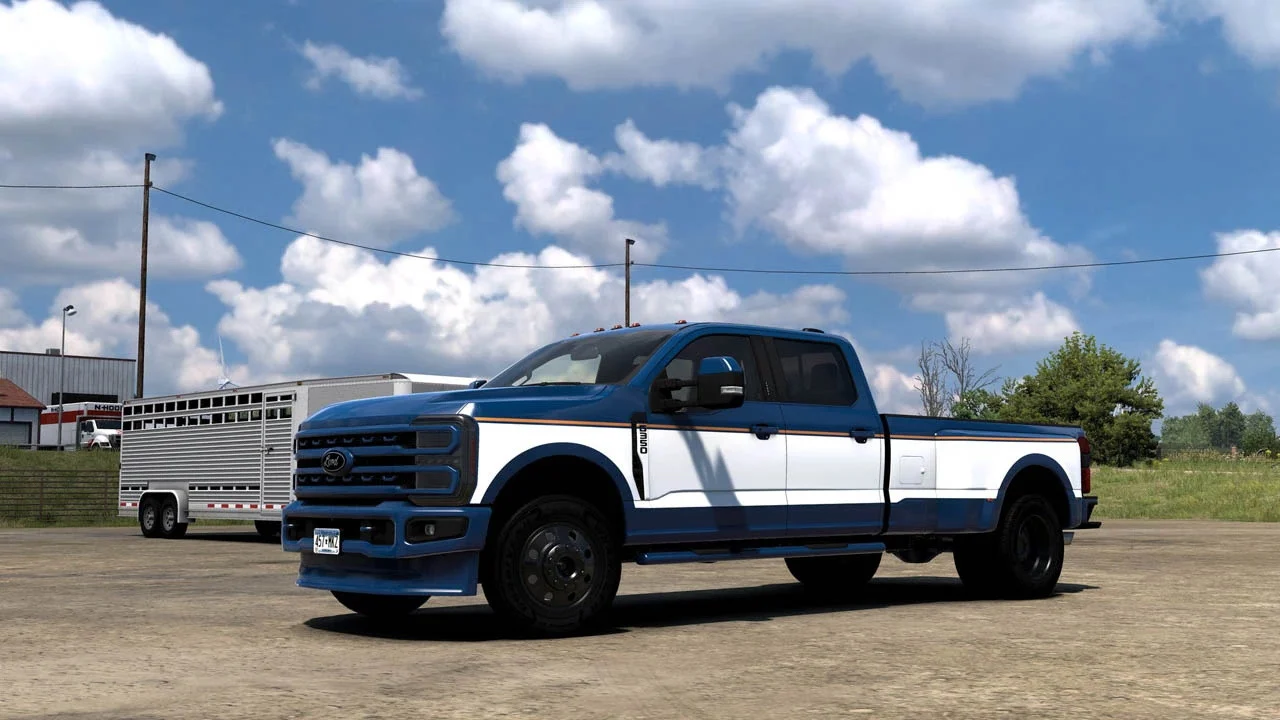 دانلود مود Lord G-350 Pickup Truck برای یورو تراک 2 ورژن 1.60
