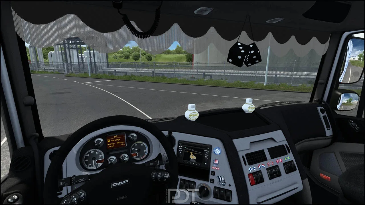 دانلود مود DAF XF 105 Mussche Transport  برای یورو تراک 2 ورژن 1.60